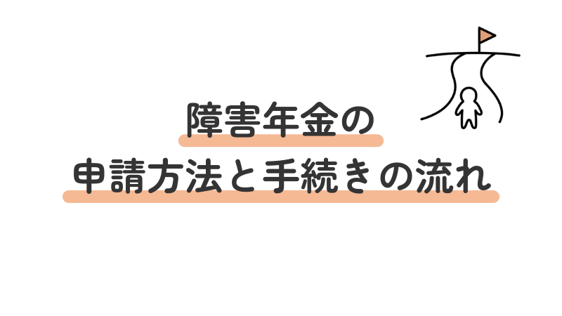 障害年金の申請方法と手続きの流れを解説する導入画像