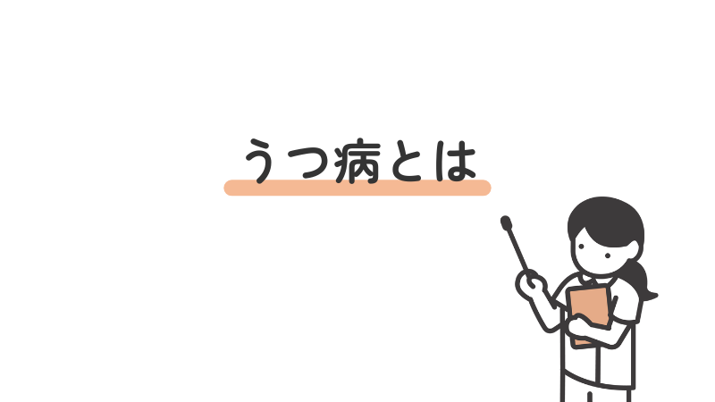 うつ病の定義と症状を解説する導入画像
